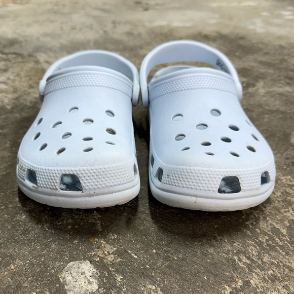 Crocs Classic Clog Baby Blue Slip On Comfort Shoes Women’s 8 - Picture 5 of 8